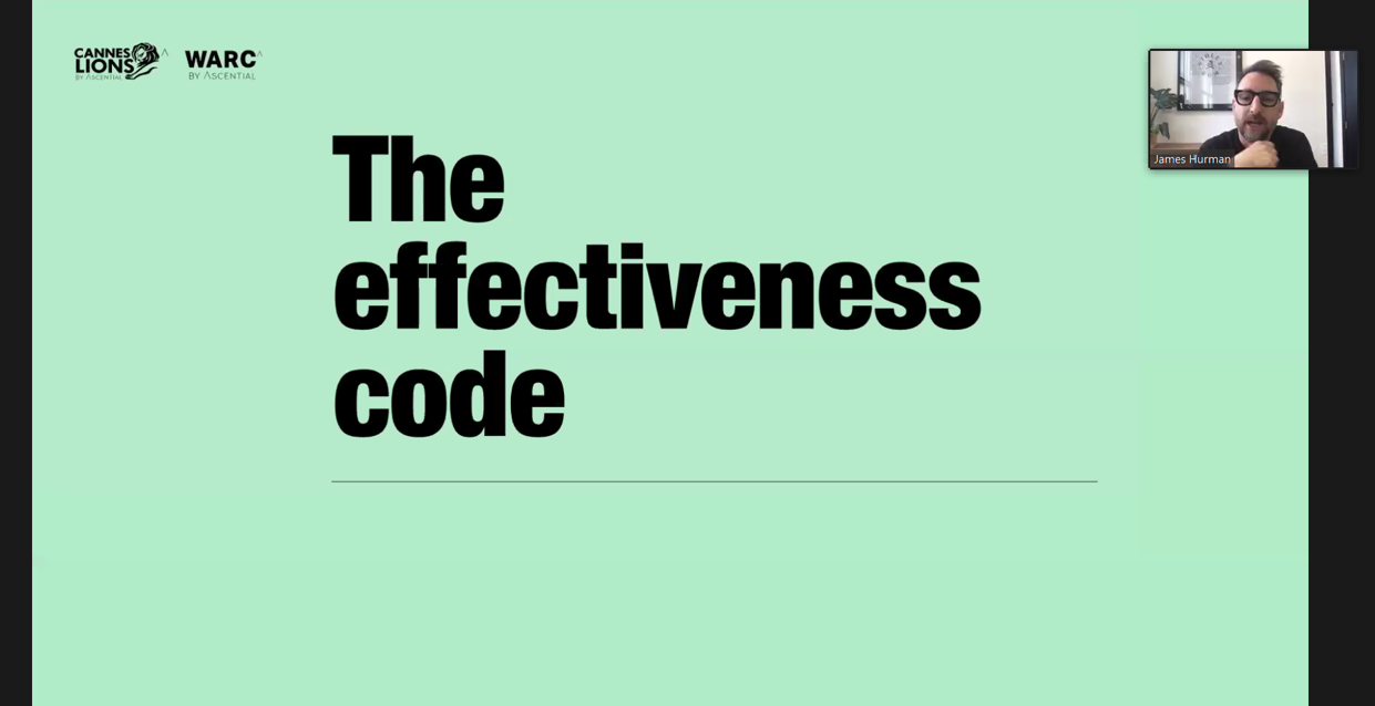 James Effectiveness Code Video Cover